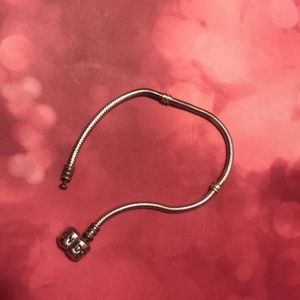 7.5” Iconic Silver Charm Pandora Bracelet